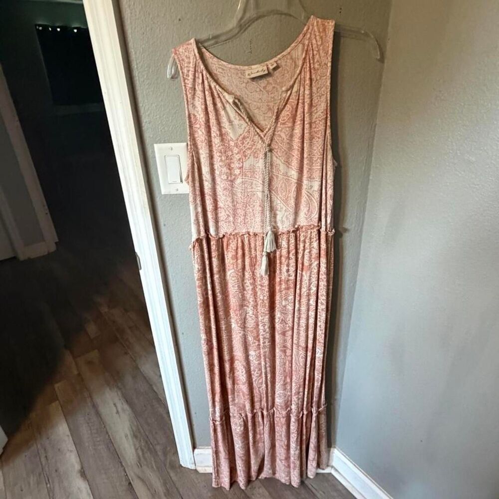 Wonderly Women's Pink and Orange Dress